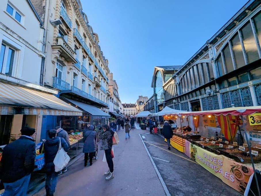 Logement Complet Dijon Centre Jusqu'A 6 Couchages Esterno foto